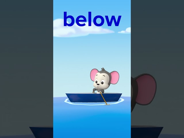 Kindergarten Sight Word: Below | ABCmouse #learning #education #sightwordsforkids #kindergarten