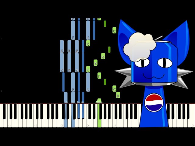 Sprunki Pyramixed Peppie Theme (Piano Tutorial)