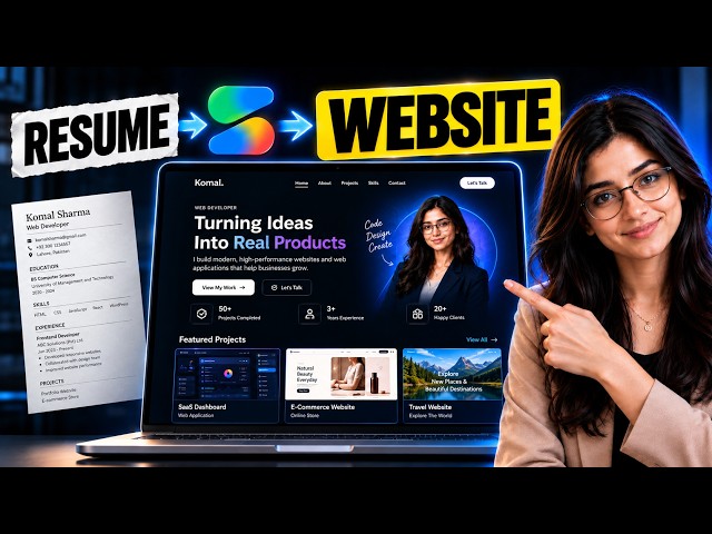Build & SELL Portfolio Websites with FREE AI | Google AI Studio | No Coding