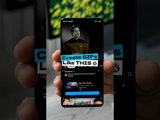 My Favourite Samsung Galaxy Trick - How to create a GIF