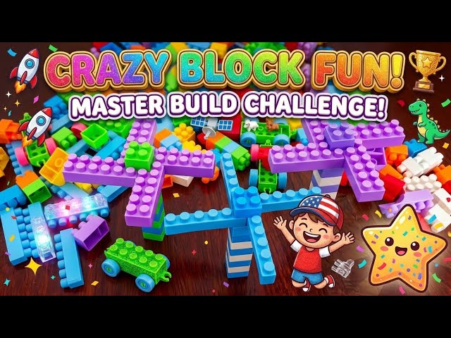 MASTER BLOCK CREATIONS: How to Build an Epic Tower & Vehicle Showdown! 🤩🚀|ASMR
