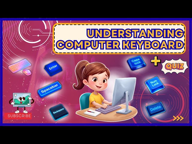 Understanding the Computer Keyboard + Fun Quiz for Kids