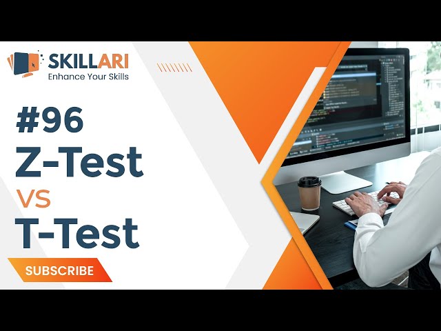 #96 - Z-Test V/s T-Test |T- Test | Z-Test | Expert Class in Data Science | Free Data Science Classes