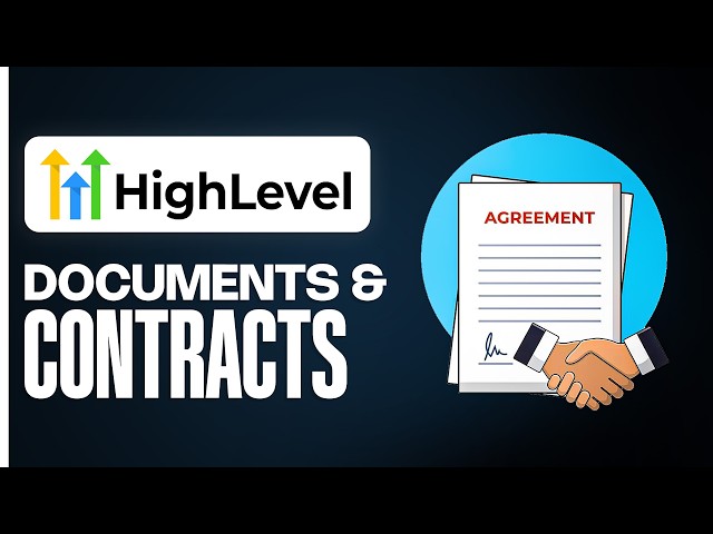 🔵 How To Add Documents And Contracts In GoHighLevel | Full Step-By-Step Guide (2026)