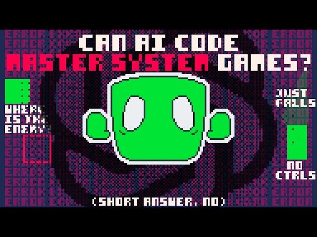 I forced AI to code a Master System game (it went horribly wrong)