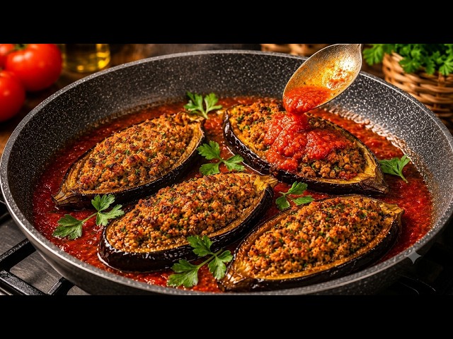 I Turned a Simple Eggplant Into a 5-Star Dinner! 🔥