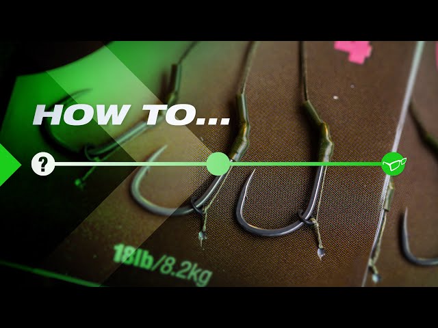 How To Tie A Combi Rig With Loops And Booms | Carp Fishing - Korda Koach Rob Burgess