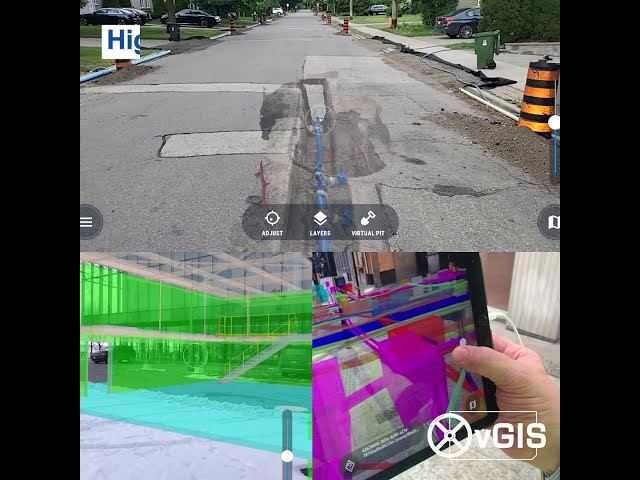 High-accuracy augmented reality for BIM, GIS and reality capture data
