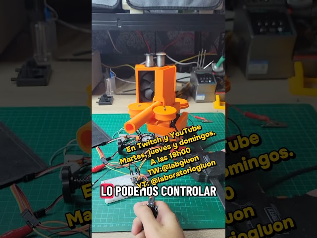 💥 Nerf Turret: Control base ready !!! 💥 2 MG995 servos controlled by ESP32 and joystick