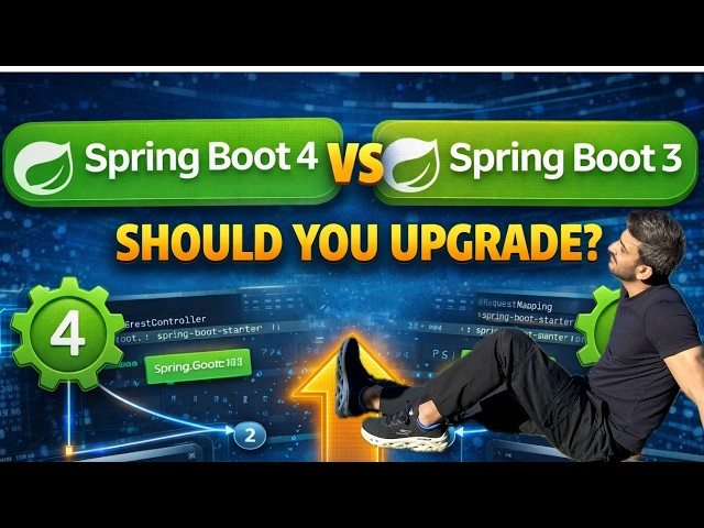 Spring Boot 4 vs Spring Boot 3 — What Changed & Should You Upgrade?