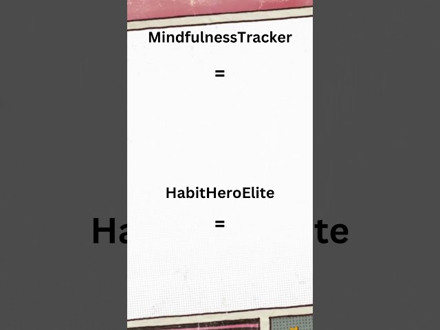 Mindfulness Tracker