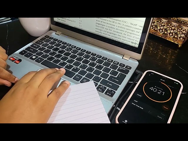 2 Hours Study With Me |Pomodoro 50/10 With Lofi Music And Real Timer