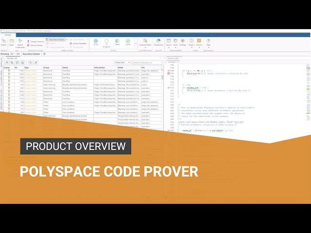 What Is Polyspace Code Prover?