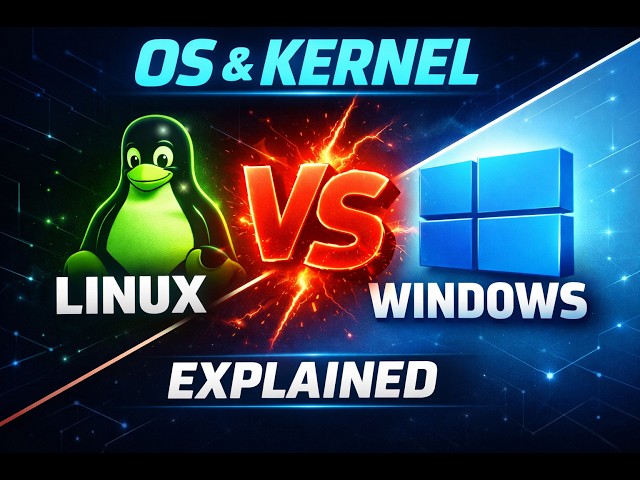 What is Linux? Operating System Explained | Linux Kernel & Windows vs Linux