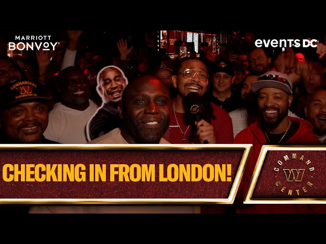 Commanders Fans SHOWED OUT! Command Center London Special | Command Center | NFL