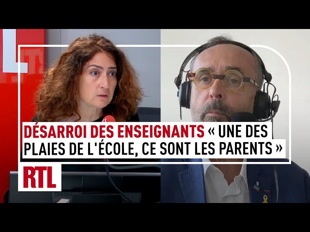 Teachers' Dismay: "One of the scourges of schools is the parents"