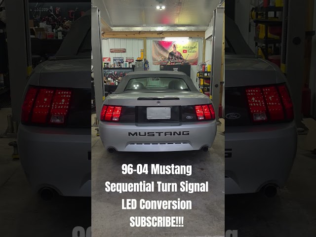 96-04 Mustang Sequential Turn Signal LED Conversion