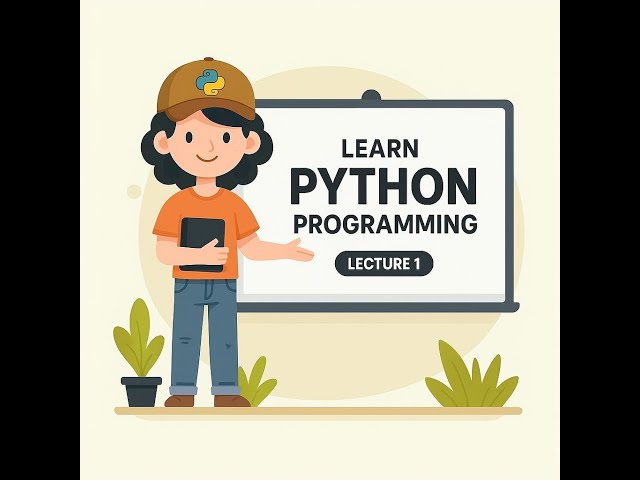 Python Programming Lecture-1