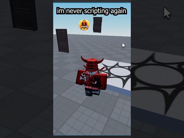 Never touching a script again 😭🙏 #roblox #robloxstudio #funny #robloxedit
