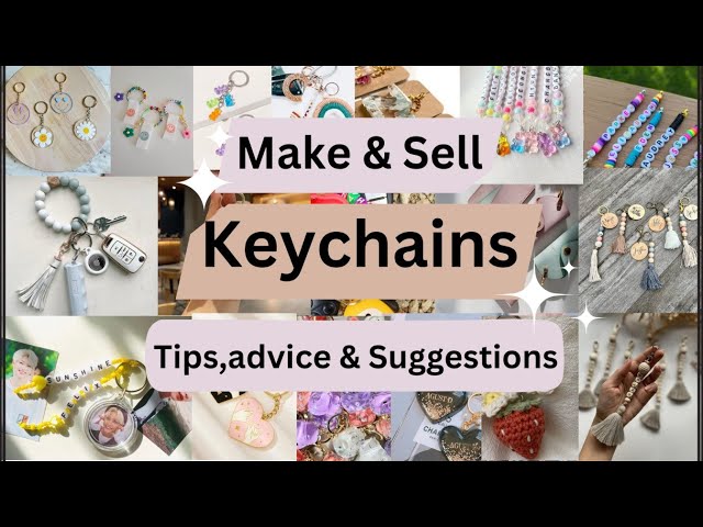 Make & Sell Keychains! Supercharge Your Keychain Business #businessideas #keychain #onlinebusiness
