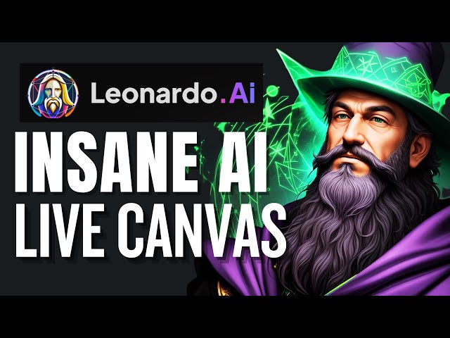 How To Use LIVE CANVAS Leonardo AI