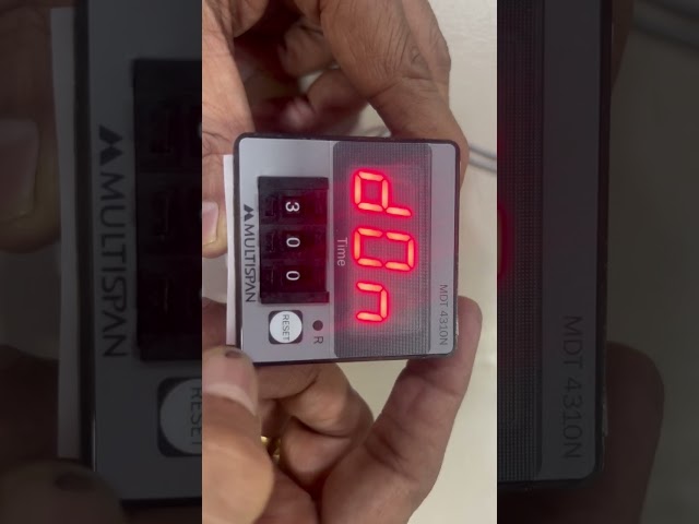 Multispan Timer MDT-4310N, MDT-2312F, MDT-1310F programming.