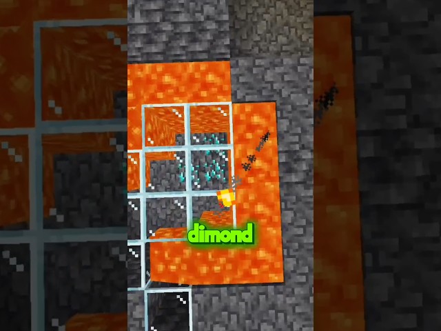 This Minecraft Trick Lets You See Through Lava! 👀
