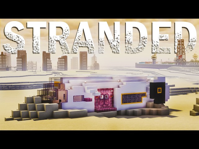 Stranded ALONE on a Desolate Planet in Minecraft