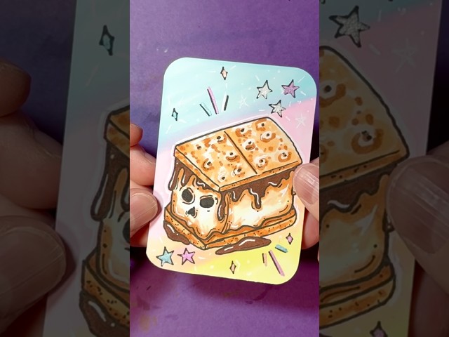 100 SPOOKY drawings challenge π« 67