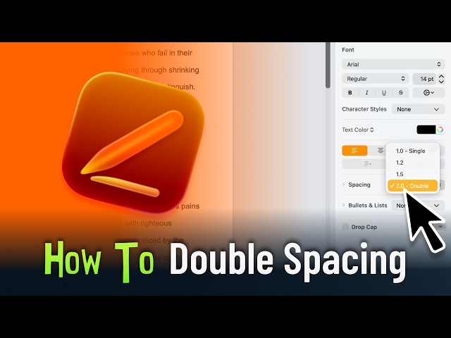 How to Do Double Spacing in Pages on MacBook (Quick Tutorial)