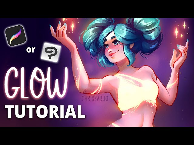 Add Easy Glow Tutorial with PROCREATE or CLIP STUDIO PAINT!