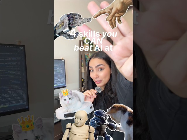 it’s over for you AI. The girlies and I are doubling down on HUMAN SKILLS!!! #programming #coding