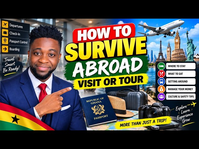 HOW TO SURVIVE ABROAD - AS A TOURIST OR VISITOR