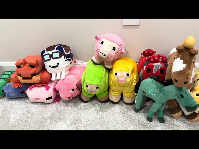 The RabbitScarPerry Minecraft Plush Collection for Early 2026!