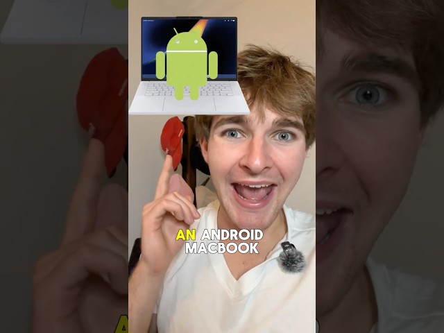 Meet the Android MacBook 🤯