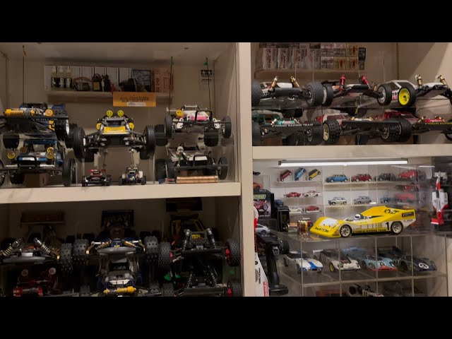 RC and Toy Car Collection Tour - Mostly from Tamiya and Kyosho