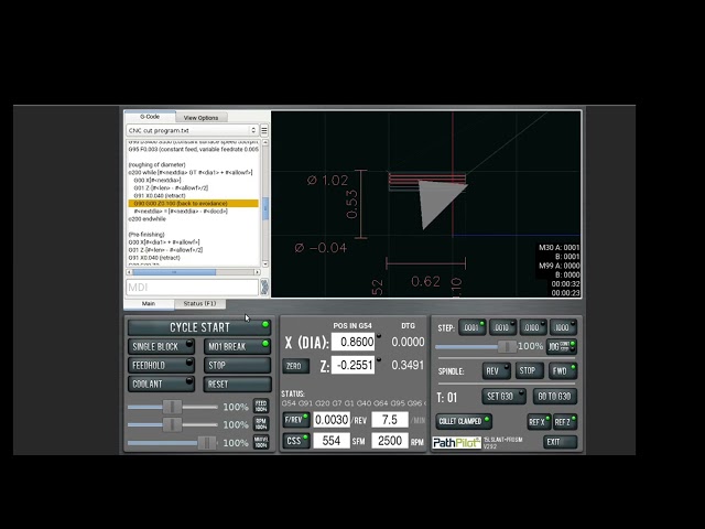 Parametric CNC Programing