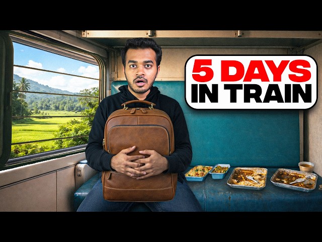 I travelled in the Longest Running Train in India!