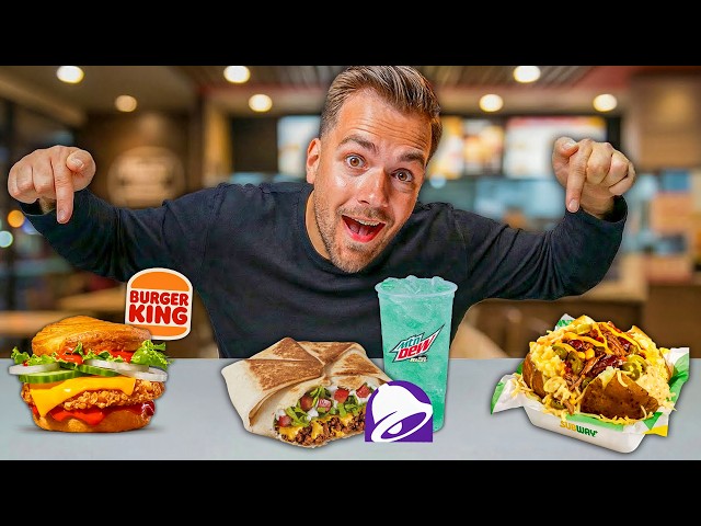 Ich teste ALLE FASTFOOD NEUHEITEN 🤔🤤