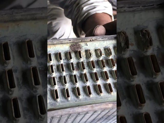 Radiator hols restoration #restorationwork #ytshorts #youtubeshorts