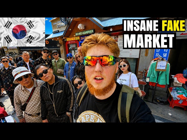 Inside The LARGEST FAKE MARKET in Seoul, South Korea 🇰🇷