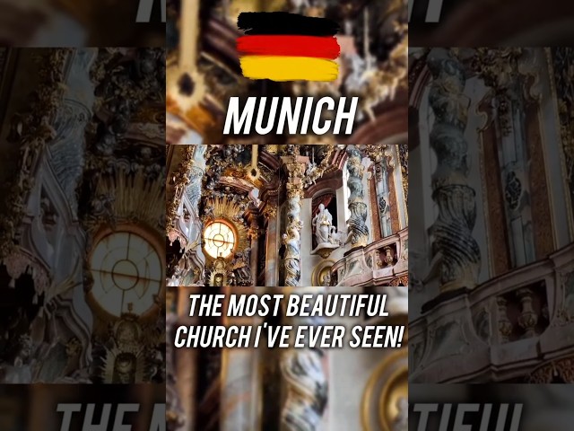 Asamkirche in Munich. Incredible Church! #munich #germany #asamkirche #europetravel #bavaria