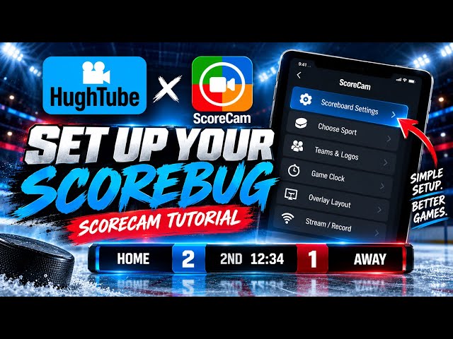 How to Set Up a Scorebug in ScoreCam | Easy Step-by-Step Tutorial