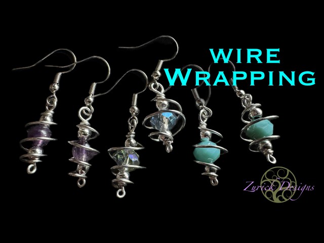 Spiral Earrings Tutorial- Great for Beginners!