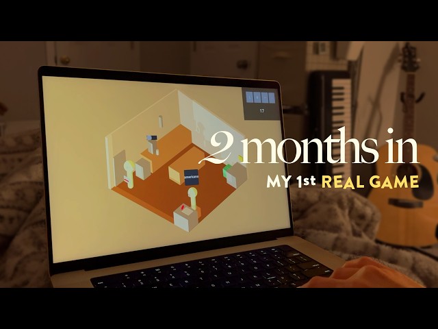 A realistic look at beginner game dev (slow progress) | Comfort Dev Vlog