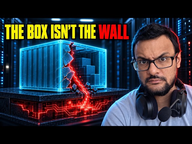 Why Standard Containers Alone Aren't a High-Assurance Boundary for Hostile Code