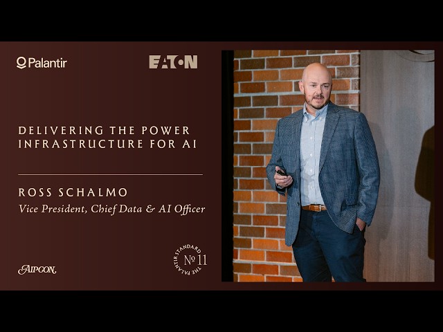 Delivering the Power Infrastructure for AI | Eaton at AIPCon 11