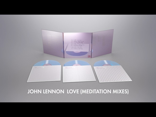 JOHN LENNON - LOVE (MEDITATION MIXES) - Out on 18 April 2026 for #RecordStoreDay
