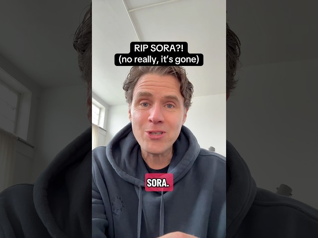 Goodbye Sora?! (no, for real) #ai #aivideo #openai