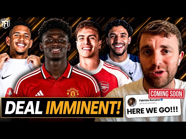 Baleba to Man Utd IMMINENT✍️Marmoush & Savinho to Spurs DEAL & Yildiz to Arsenal 100m BID🚨